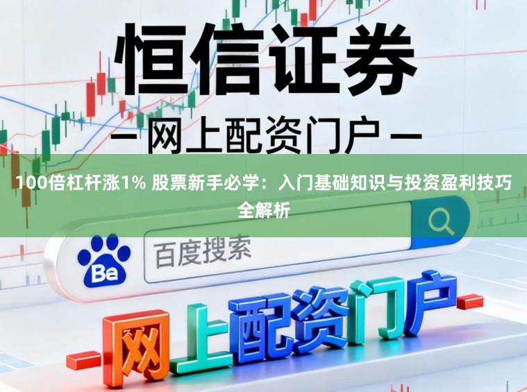 100倍杠杆涨1% 股票新手必学：入门基础知识与投资盈利技巧全解析
