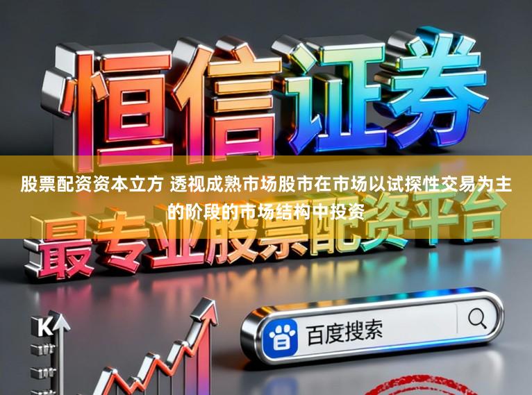 股票配资资本立方 透视成熟市场股市在市场以试探性交易为主的阶段的市场结构中投资